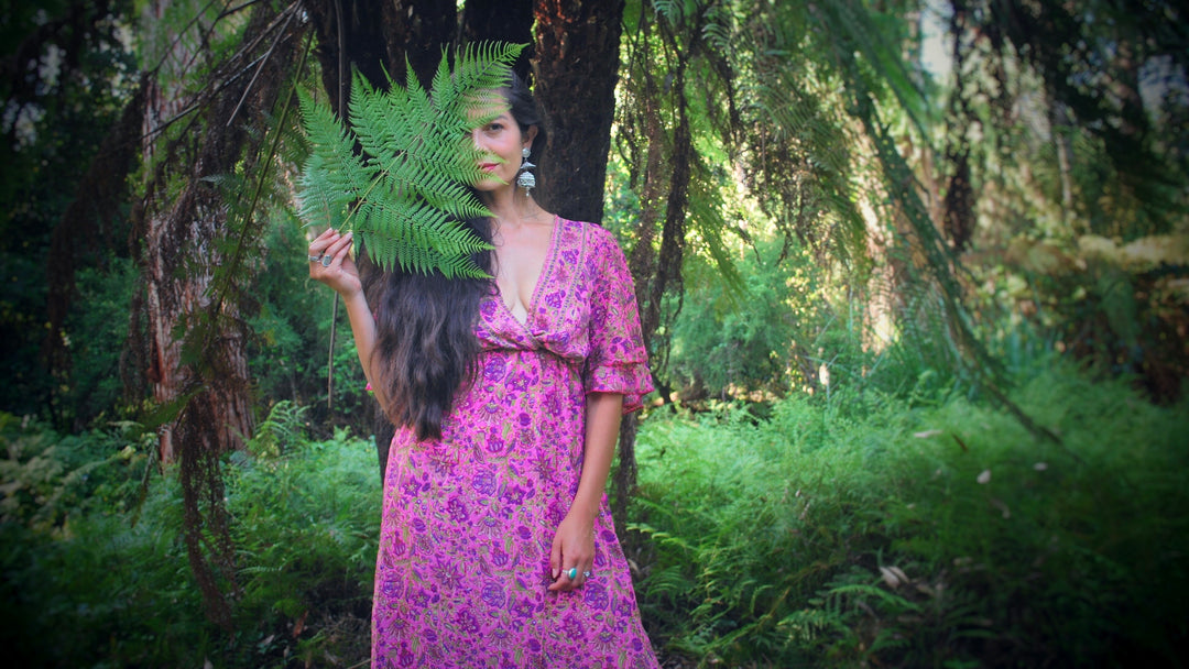 Lotus Dress ~ Musk
