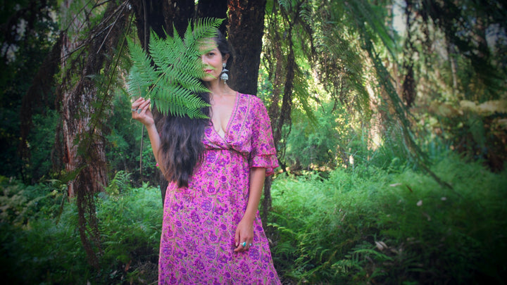 Lotus Dress ~ Musk